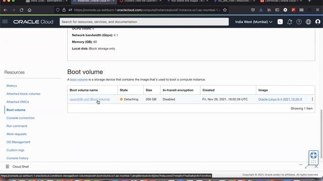 Install OpenShift 4.9 on Oracle Cloud Infrastructure