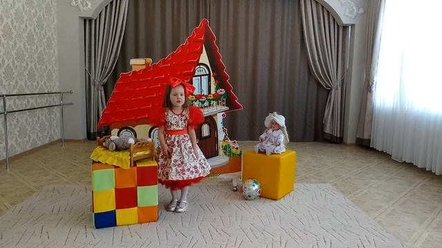 МДОУ №19 "Катюша", "Читаем классику", Кульчицкая Елизавета 3,5 года С. Маршак "У сатый-полосатый"