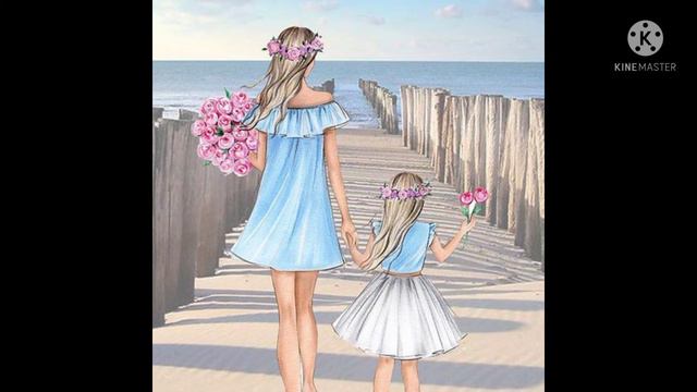 Жақсы көрем анамды.Люблю я свою мамочку.I love my dear mummy.