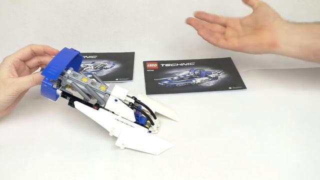 LEGO Technic 42045 Гоночный гидроплан. Сборка и обзор