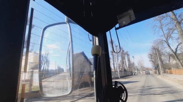 Страшный сон водителя троллейбуса - Автоматическая троллейбусная стрелка