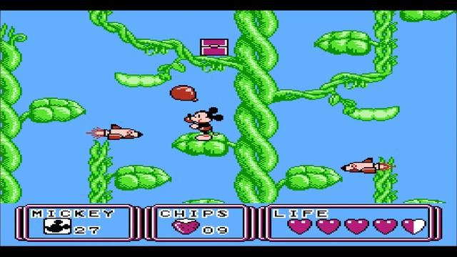 Микки и Бобовый стебель:)  $ Mickey Mouse 3: Yume Fuusen №4