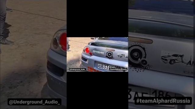 eclipse Alphard  легенда автозвука
