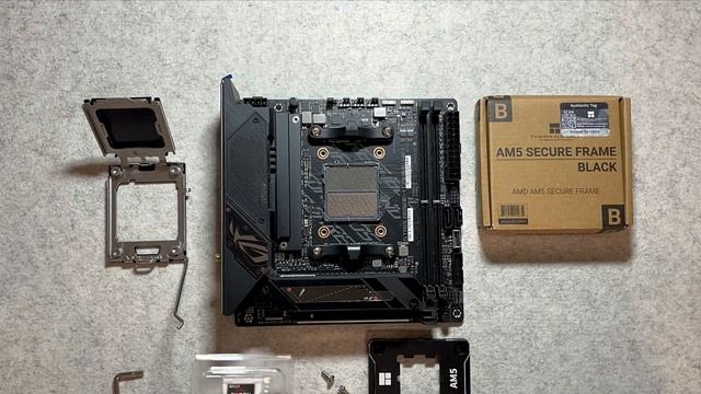 How to install the thermalright secure frame? AMD am5  gen CPU