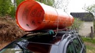 Как перевозить поликарбонат на крыше машины не повредив его. Поломало лист от ветра,как?!
