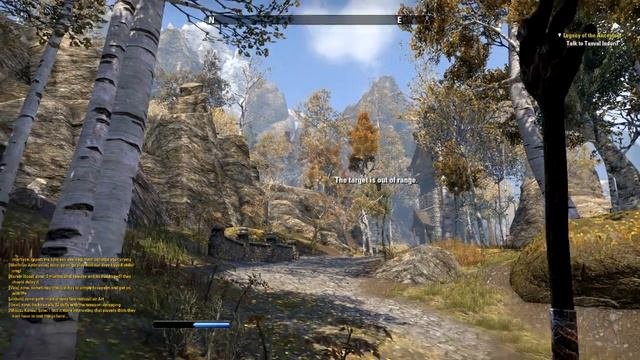 Elder Scrolls - skyrim entrance - invisible wall in beta weekend