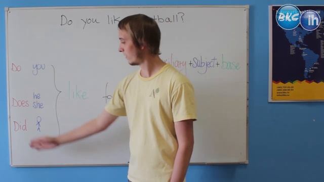 168.Урок английского языка (English Lesson) - Questions by BKC-IH