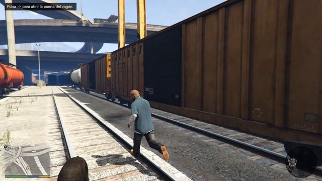 SONIDO DEL SPACE DOCKER EN UNA MISIÓN DE GTA V | MISIÓN ''CHOP''
