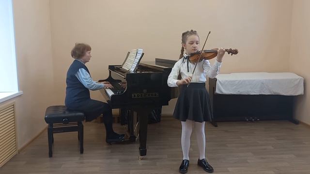 Артамонова Ангелина О.Ридинг Концерт си минор I часть