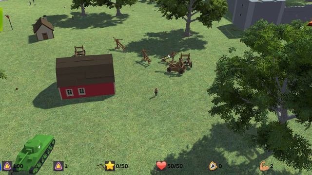 Прототип игры на Unity.