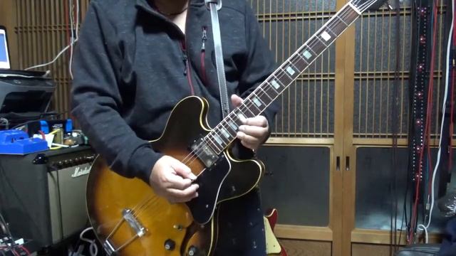 AriaProII ES700(1980) / Ibanez DDL DIGITAL DELAY with MESA/Boogie Studio .22 (ST-22)