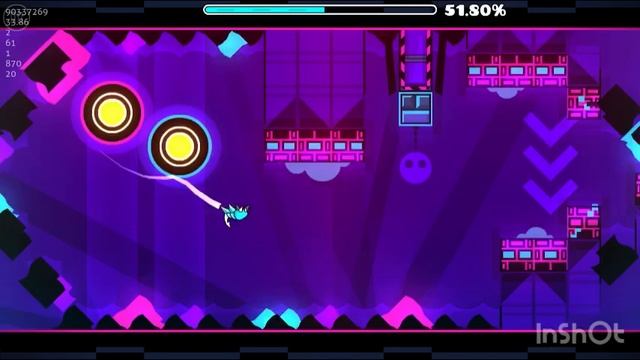 3 уровня в Geometry Dash, 1.Nereid 2.Carrollton 3.Make it.