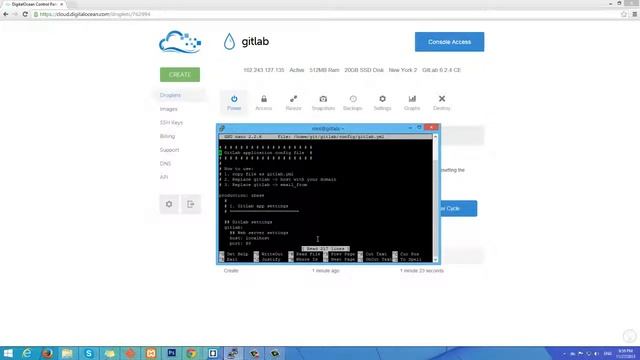 GitLab One Click Installer