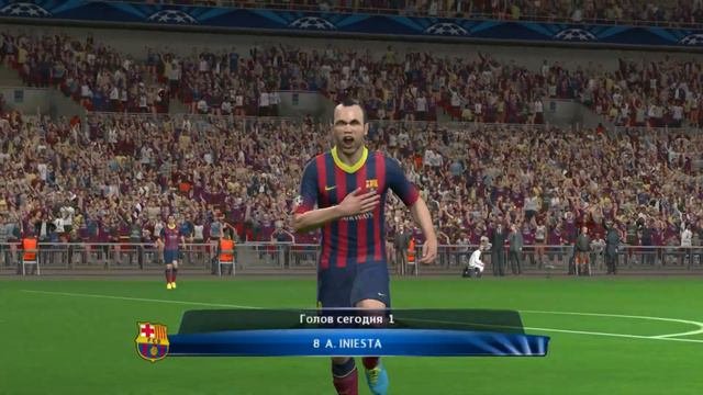 первый взгляд  Pro Evolution Soccer 2014
