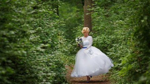 Свадьба Нины и Романа в стиле Гжель