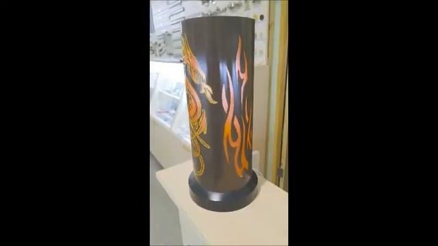 Ночной светильник из ПВХ трубы.Бизнес идея.