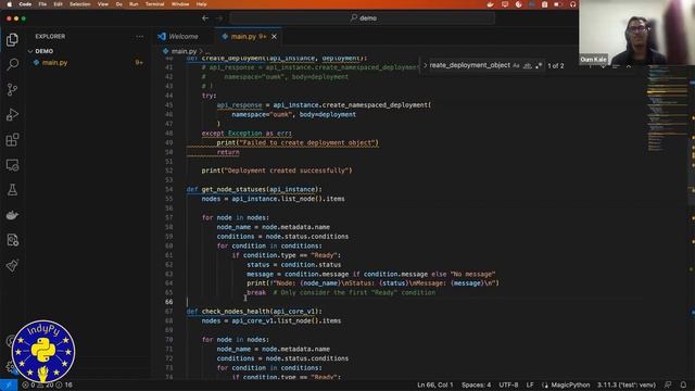 Unleashing K8s Capabilities through Python