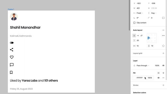 Styling Cards: Mastering Card Design in Figma: Part 2