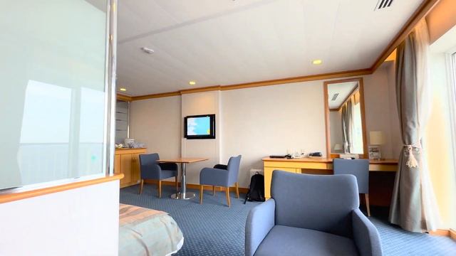 ??Riding on Ferry Suisen from Fukuoka to Tokyo | 90,000 yen per night | 21 hours | 4K
