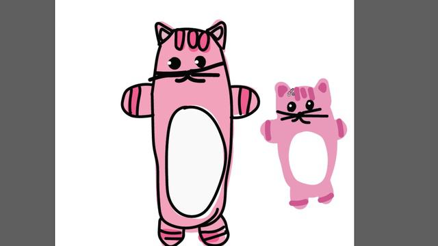 Рисуем смешных котиков детям часть 45