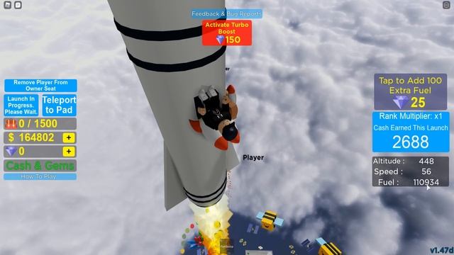 Consigo Cohete Mas Caro  y PRO ??para ir al Espacio Roblox 3 2 1 Blast Off Simulator Cap 2