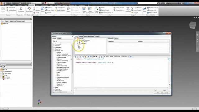 Inventor iLogic Write Parameters in existing Excel file