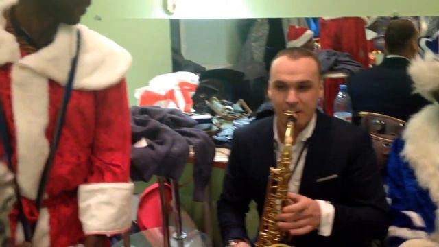 23 12 2015 коротаем время в гримерке ( stepsax , Aboubacar Sylla & Co)