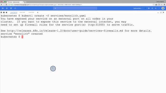 Creating a Service