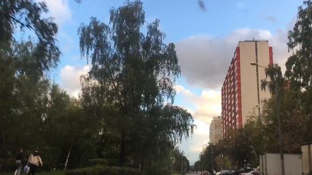 МОСКВА.  ЗЕЛЕНОДОЛЬСКАЯ УЛИЦА УЛИЦА ПАПЕРНИКА ЕСЕНИНСКИЙ БУЛЬВАР
