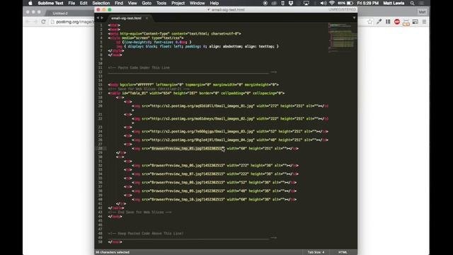 HTML Email Signature Tutorial