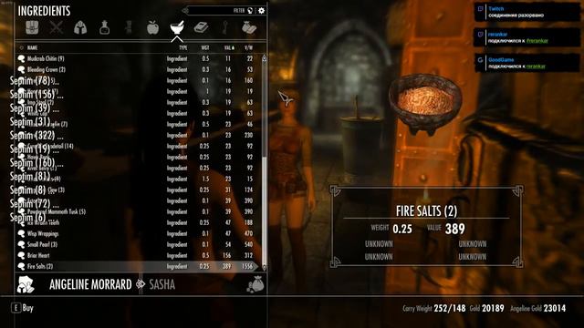 [ENG/RUS] [Skyrim Requiem] [No Death] Char #39: Sasha