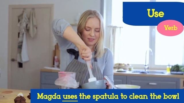 Cooking in English  Learn English Vocabulary with Examples  Verbs  Nouns Utensils  Beginner