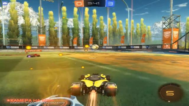 Чё пацаны, футбольца? Rocket League #1 - Миша - Комбайн!!!
