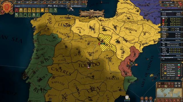 EUROPA UNIVERSALIS IV NAVARRA ♔ SPAIN IS THE EMPEROR + FOREVER GOLDEN 43