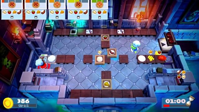 13 MINUTES DISASTER OF COOKING GAMES 《Overcooked 2》 2 PLAYER CO-OP