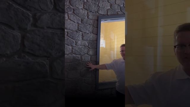 Имитация камнем при отделке фасадов #строительстводомов #модульныйдом #каркасныйдом #домподключ