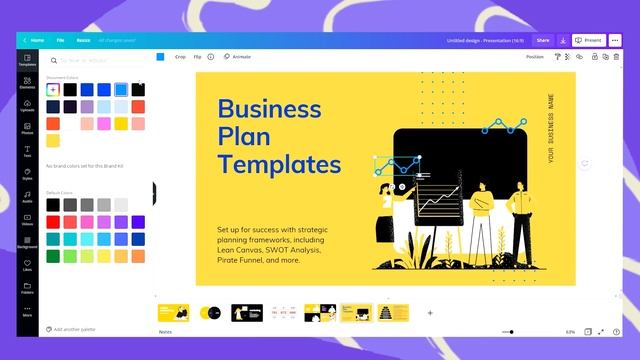 How to create FAST & BEAUTIFUL Presentations with Canva