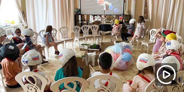 Космический квест «День полёта в космос» в детском саду на Остоженке