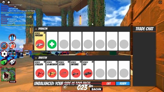 What do people offer for 0TT Parisian? Jailbreak Trading  Roblox Jailbreak Trading