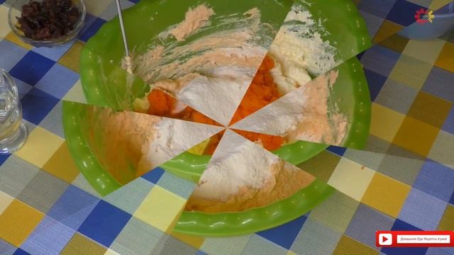 Творожники с яблоком,морковью и изюмом на завтрак Домашняя еда Кухня Рецепты