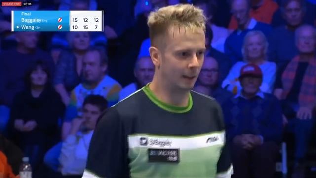 World championships of Ping Pong 2019 FINAL Andrew Baggaley - Wang Shibo