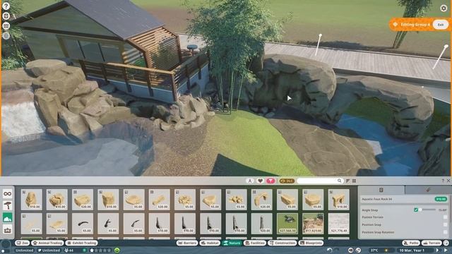 Malayan Tapir Habitat | South East Asia DLC | Planet Zoo Speed Build