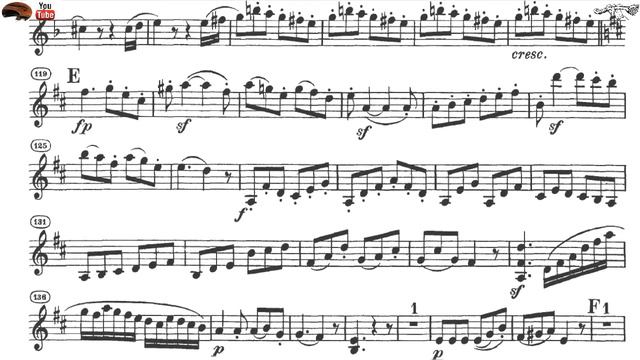 Beethoven, violín sonata no. 1, 3rd movement | Piano Accompaniment