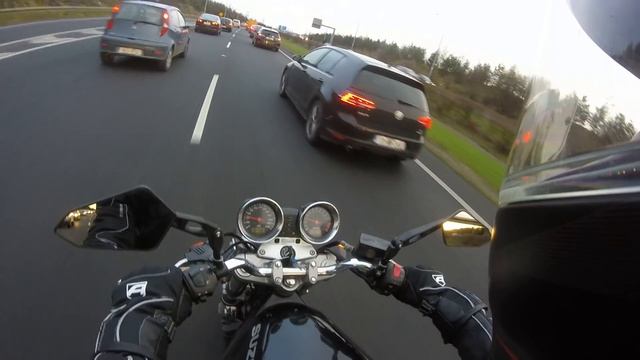 First ride to work on Bandit GSF600