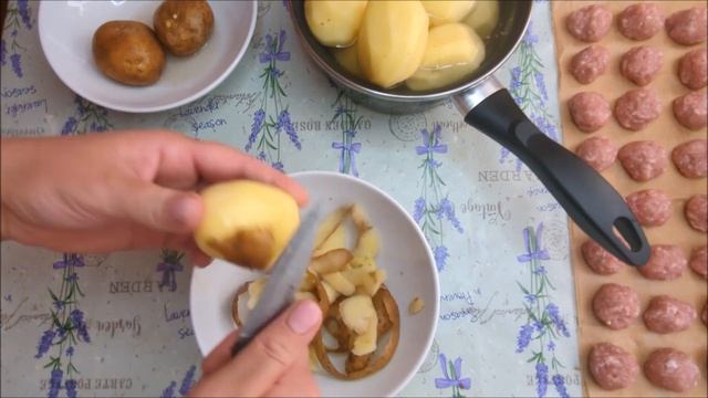 ready soup with meatballs\готовим суп с фрикадельками
