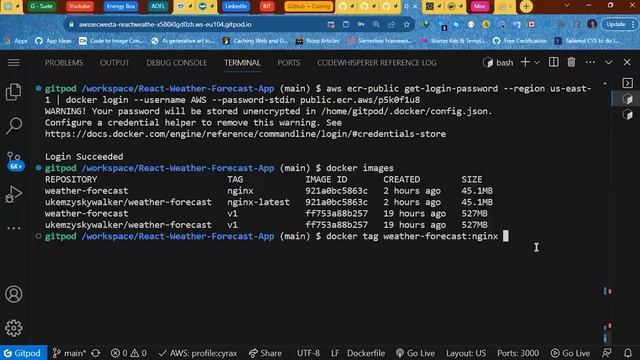 ? Deploy A React Weather App to Amazon ECS ?️