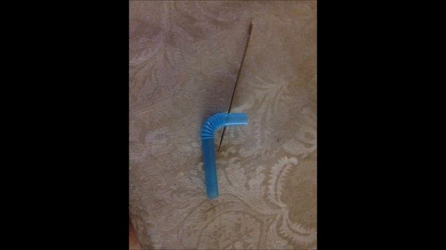 Мини квадрокоптер из трубочек и скрепок #1