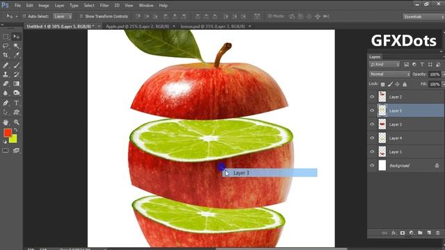 Photo MAnipulation in Adobe photoshop | apple manipulation | photoshop tutorial