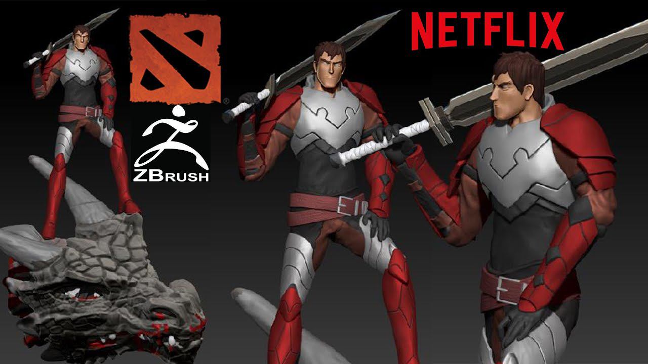 Dragon Knight ZBrush