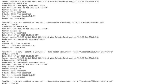 DevOps  SysAdmins: Squid proxy refusing to revalidate cache when Vary header present